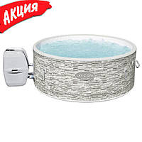 Надувной джакузи Bestway 60027 Lay-Z-Spa 155х60 см аэромассажный бассейн СПА для дома 4-местный