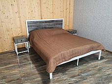 Коване ліжко Герар з вставкою дсп в головах, фабрика Тенеро, фото 2