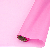 Подарочная бумага 50см х7 м "Крафт двосторонний: ярко-розовый-розовый"