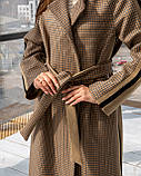 Жіноче демісезонне пальто ПВ-260 кемел, розміри 42,50, фото 6