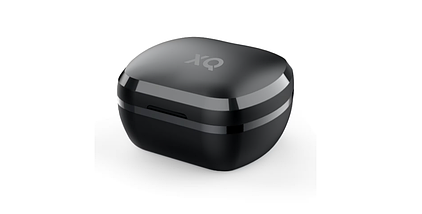 Бездротові навушники XQISIT TW300 ANC 3h Wireless чорні, фото 6