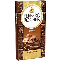 Молочный шоколад Ferrero Rocher с лесными орехами 90г.