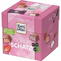 Шоколадні цукерки Ritter Sport Joghurt Schatz 176г.