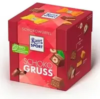 Шоколадные конфеты Ritter Sport Schoko Gruss 192 г.
