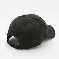 Бейсболка однотонная с логотипом Nike, кепка (L/XL) с вышивкой мужская/женская, бейс черный с регулировкой топ