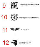 Шеврон патч іменний 10х10 см прапор, мультикам, піксель, олива, фото 6