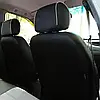 Чохли на сидіння Мітсубісі Аутлендер (Mitsubishi Outlander) модельні MAX з екошкіри Чорно-білий, фото 3