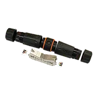 STP IP68 Водонепроницаемый соединитель для витой пары, кат. 6a