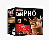 Натуральна кава вєтнамська розчинна Cafe PHO 3в1 Maccoffee Cafe PHO 240 г, 10 шт. *24 г, (В'єтнам)
