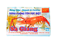 Рисові чипси з креветками SA GIANG 200 г (В'єтнам)