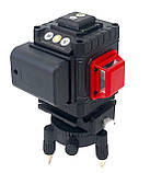 Лазерний рівень, нівелір LEX LXNL 3DG зелений лазер + тринога 1,5 м, дистанційний пульт керування, фото 10