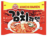 Корейская лапша Кимчи быстрого приготовления Ottogi Kimchi Ramen 120г (Корея)