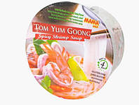 Тайская лапша быстрого приготовления в стакане Том Ям Goong Bowl Mama 70 г