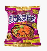 Локшина швидкого приготування з Маринованою капустою Pickled Cabbage BAIJIA 110 г