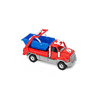 Детская игрушка КАМАКС-Н ORION 772OR коммунальная машина топ От 3 лет, Наложеный платеж/Оплата на карту, Пластик, червоний, Новое, Сетка, Зелёный