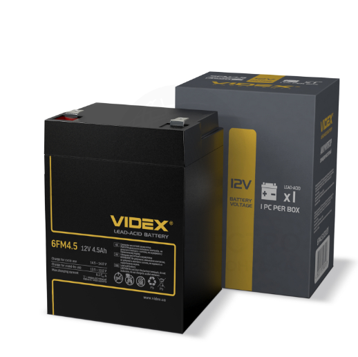 Акумулятор Videx 6FM4.5 12V/4.5Ah