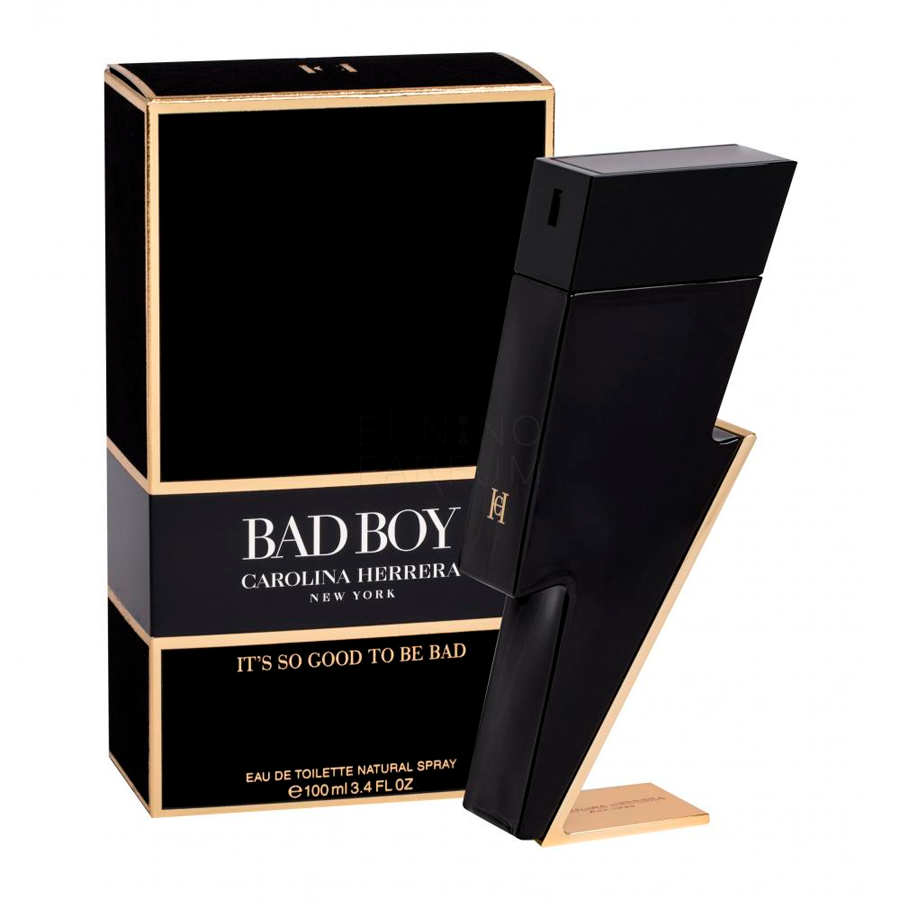 Carolina Herrera Bad Boy Туалетна вода 100 ml LUX (Парфуми Кароліна Еррера Bad Boy Perfume)