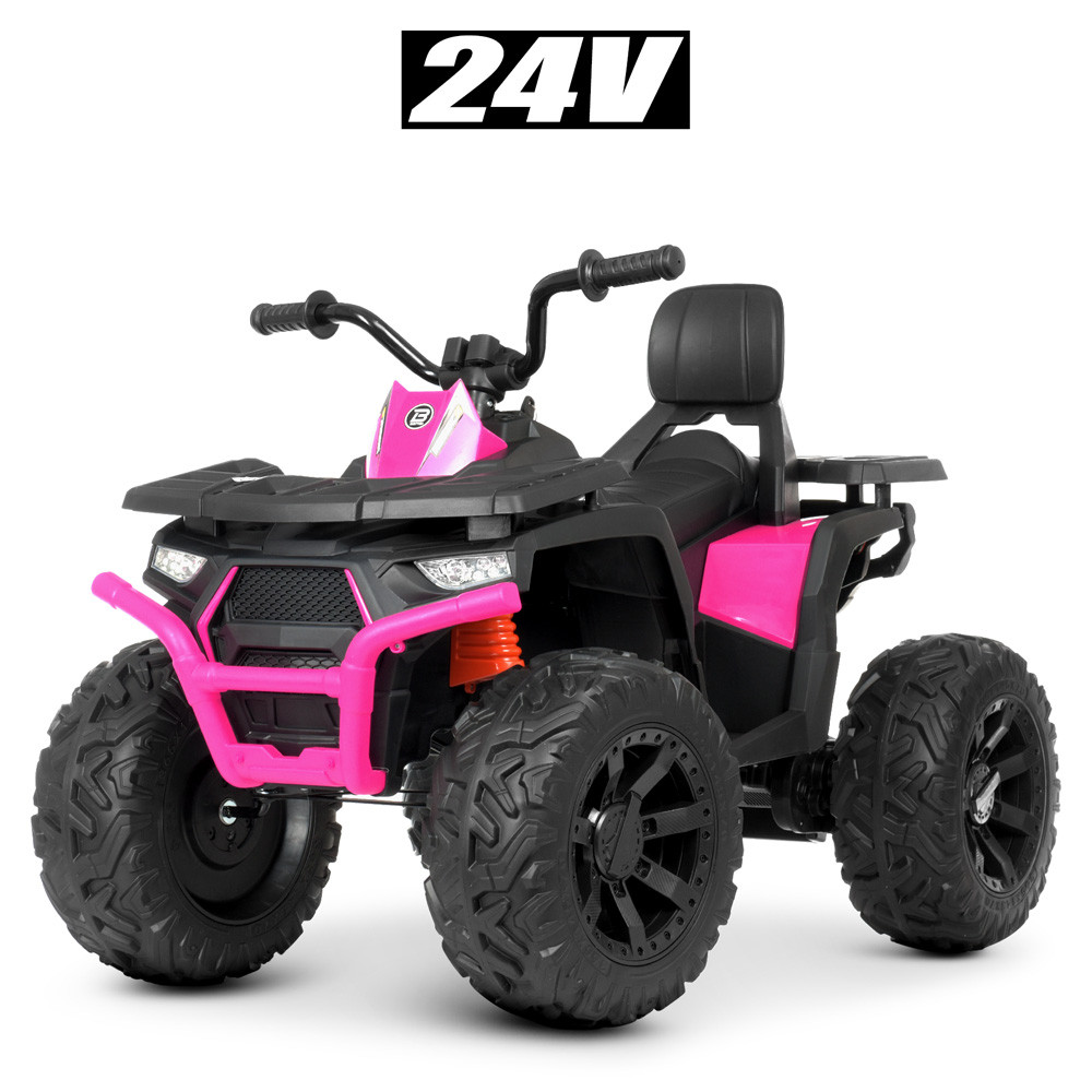 Електромобіль дитячий квадроцикл Bambi M 4624EBLR-2-8(24V)