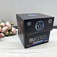 Вугілля кокосове Bucoco Premium Platinium Edition велика пачка 64 шматочки вагою 1 кг