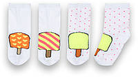 Носки детские летние для девочки GABBI NSD-352 размер 12-14 (в упаковке 6 штук)(90352)