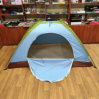 Палатка туристическая каркасная WOW Раскладная однослойная с чехлом одноместная 170 х 85 см (50348)