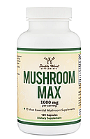 Mushroom Max Double Wood / смесь грибов Double Wood 120 растительных капсул