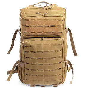 Тактичний рюкзак на 45 літрів пісочний колір