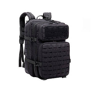 Військовий тактичний рюкзак на 45 літрів чорний