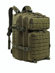 Військовий тактичний рюкзак на 45 літрів хакі