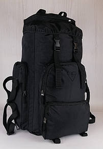 Туристичний рюкзак на 85 літрів чорний колір