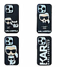 Чохол силіконовий Karl Lagerfeld для iPhone 14 Pro Max Black, фото 3