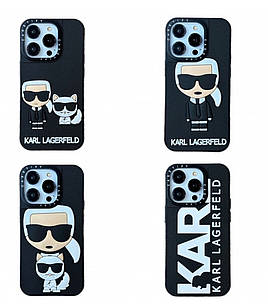 Чохол силіконовий Karl Lagerfeld для iPhone 14 Pro Max Black