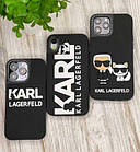 Чохол силіконовий Karl Lagerfeld для iPhone 14 Pro Max Black, фото 4