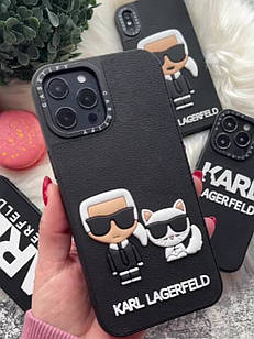 Чохол силіконовий Karl Lagerfeld для iPhone 14 Pro Max Black