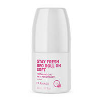 Жіночий роликовий антиперспірант свіжість і сухість Soft, 50 мл Stay Fresh Deo Roll On Farmasi