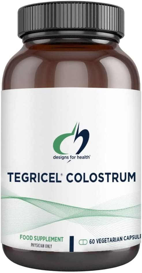 Designs for Health Tegricel Colostrum / Колострум для підтримки імунітету 40% lgG 60 капсул