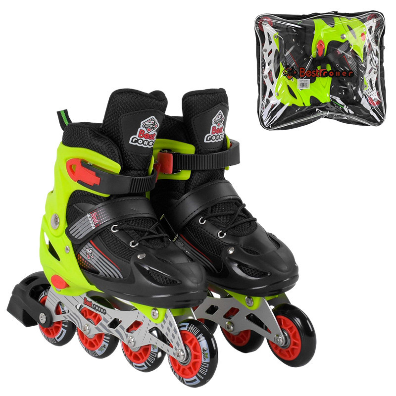 *Ролики Best Rollers розмір M/34-37/коліща PVC арт. 90015-М, фото 1