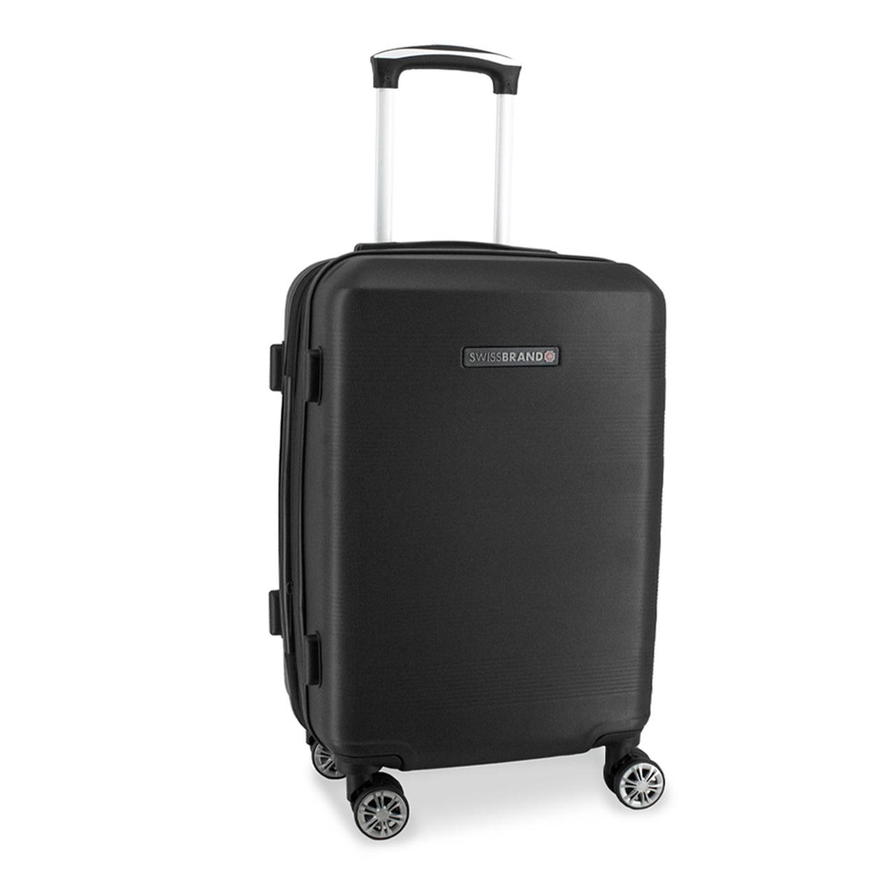 Валіза Swissbrand Cardiff (M) Black (SWB_LHCAR001M), фото 1