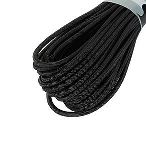 M-Tac паракорд Shock-Cord 3 mm Black 15м, фото 4