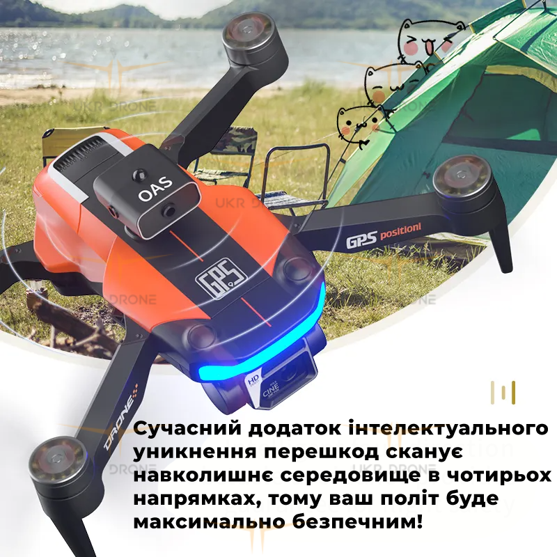 Лучший профессиональный квадрокоптер JJRC X26 Дрон GPS Wifi FPV 6K EIS HD БК двигатели с датчиком препятствий - фото 7 - id-p1819981784