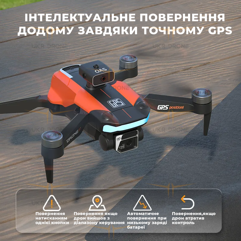 Лучший профессиональный квадрокоптер JJRC X26 Дрон GPS Wifi FPV 6K EIS HD БК двигатели с датчиком препятствий - фото 9 - id-p1819981784