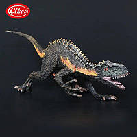 Пластикова реалістична модель велоцераптора іграшка динозавр ПВХ