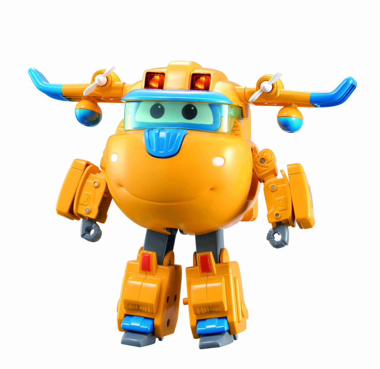 Super Wings Ігрова фігурка-трансформер Supercharge Lights & Sounds Donnie, Донні, світло, звук