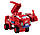 Super Wings Конструктор-трансформер Small Blocks 2-in-1 Buildable Transforming Vehicle Jett, Джетт, фото 4