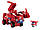 Super Wings Конструктор-трансформер Small Blocks 2-in-1 Buildable Transforming Vehicle Jett, Джетт, фото 5