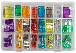 Neo Tools Набір автомобільних запобіжників, 11/19/29мм, 3-100А, 88 шт. 11-993