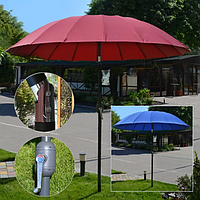 Зонт пляжный, садовый Stenson MH-3840 2.7 м с наклоном Б1307-3