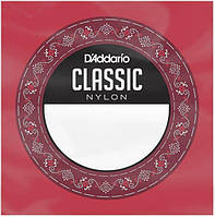 4-я струна для классической гитары D'Addario J27H04 CLASSICS SILVER D HARD TENSION