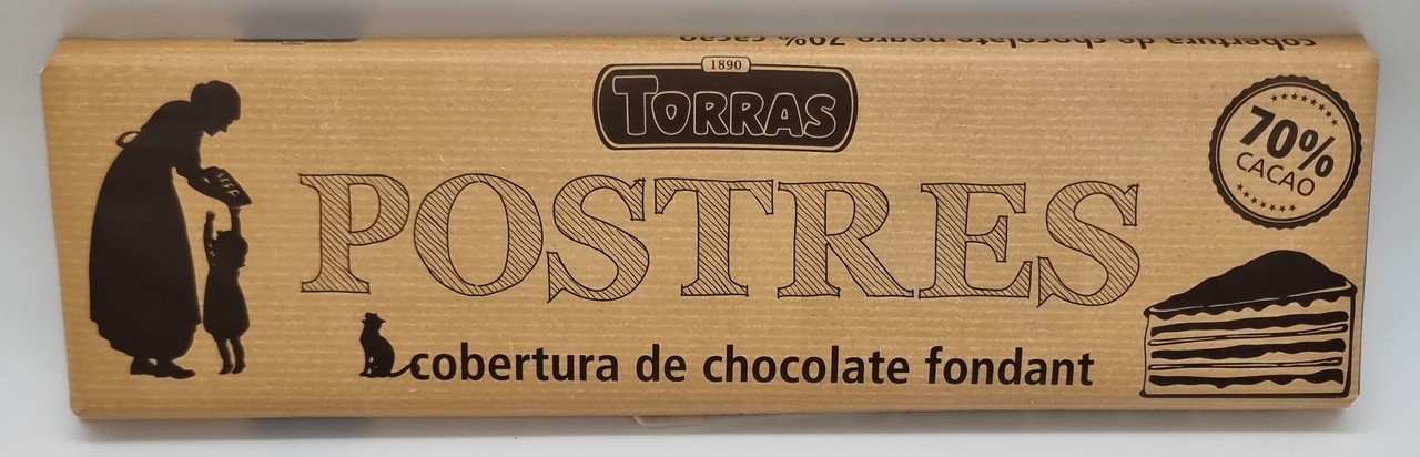 Чорний шоколад "Torras" Postres 300 г Іспанія