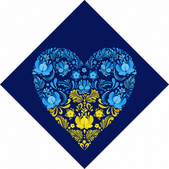 Набір для творчості Картина за номерами 40х40см Любов, без коробки